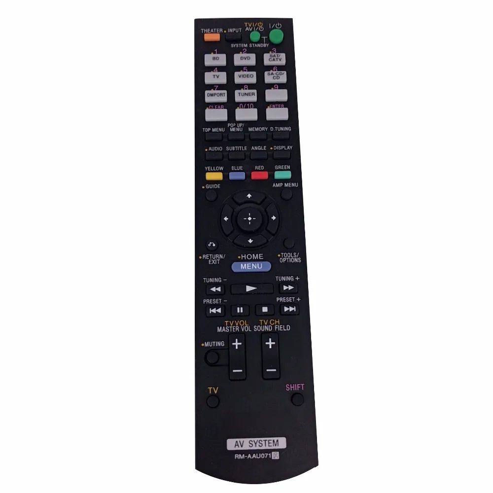New Genuine RM-AAU071 Audio/Video Receiver Remote Control For Sony HTCT150 HTCT150HP AV System Fernbedienung Free Shipping
New Genuine RM-AAU071 Audio/Video Receiver Remote Control For Sony HTCT150 HTCT150HP AV System Fernbedienung Free Shipping