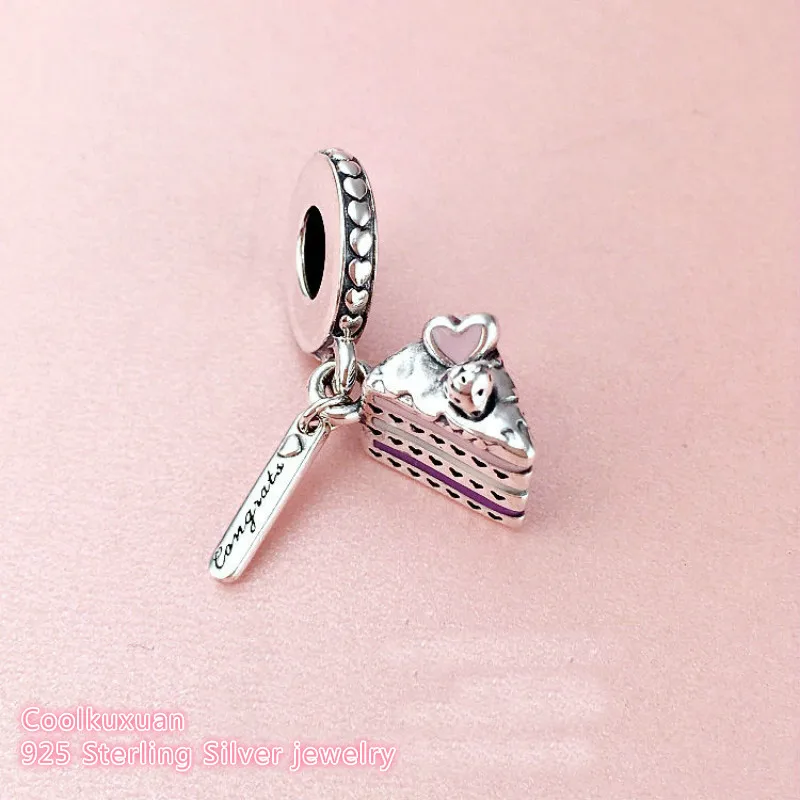 2019 Mother's Day Original 925 Sterling Silver Celebration Cake Dangle Charm, Mixed Enamel Fit Pandora Charms Bracelet Jewelry
2019 Mother's Day Original 925 Sterling Silver Celebration Cake Dangle Charm, Mixed Enamel Fit Pandora Charms Bracelet Jewelry