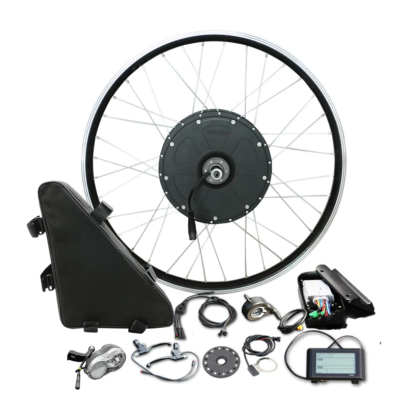 48V 1000W Triangle Bag Electric Bicycle Motor Wheel Big Power for MTB Bike Conversion Kit for 26'' 700C Rear Wheel Ebike Parts
48V 1000W Triangle Bag Electric Bicycle Motor Wheel Big Power for MTB Bike Conversion Kit for 26'' 700C Rear Wheel Ebike Parts