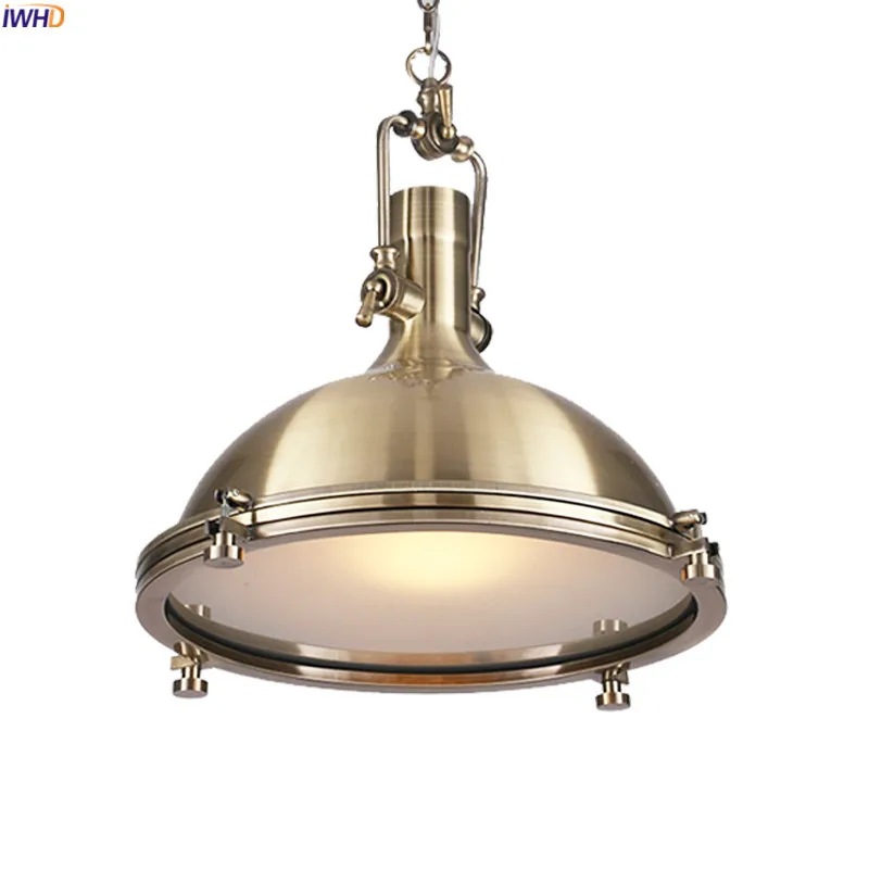 

IWHD Nordic Retro Pendant Lights Fixtures Dinning Living Room Loft Style Industrial Pendant Lighting Vintage Lamp Hanglamp LED