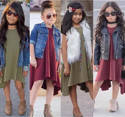 Solid 2017 New Casual Baby Girls Kids Summer Sleeveless Irregular Party Short Mini Vest Dress
Solid 2017 New Casual Baby Girls Kids Summer Sleeveless Irregular Party Short Mini Vest Dress