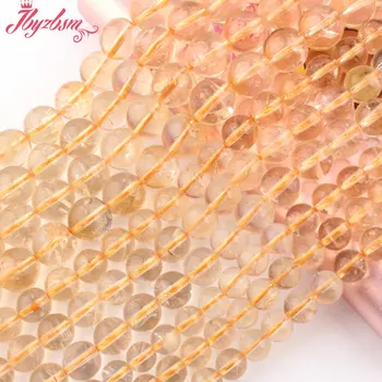 6,8,10mm Smooth Round Yellow Citrines Crystal Natural Stone Beads For DIY Necklace Bracelats Jewelry Making 15" Free Shipping
6,8,10mm Smooth Round Yellow Citrines Crystal Natural Stone Beads For DIY Necklace Bracelats Jewelry Making 15" Free Shipping