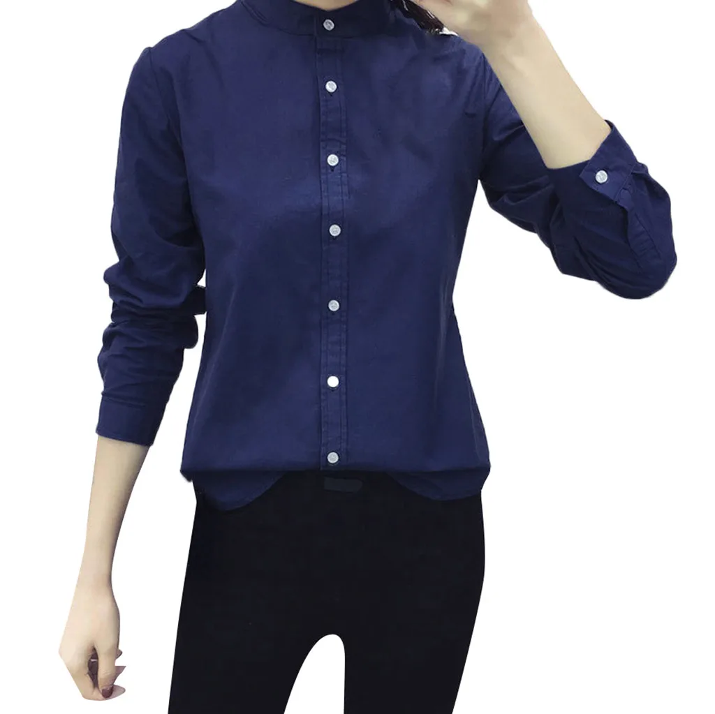SAGACE Summer Women's Blouse Cotton Button Down Long Sleeve Casual Solid Work Tee Shirt Blouse Top Ladies Shirt Top Blouse Women
SAGACE Summer Women's Blouse Cotton Button Down Long Sleeve Casual Solid Work Tee Shirt Blouse Top Ladies Shirt Top Blouse Women