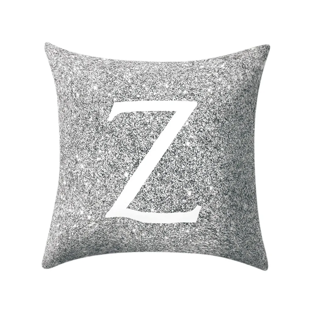 45x45 cm New Letter Alphabet Printed Pillowcases Decorative Pillows Cushion cover Use For Home Sofa Car Office Almofadas Cojines
45x45 cm New Letter Alphabet Printed Pillowcases Decorative Pillows Cushion cover Use For Home Sofa Car Office Almofadas Cojines
