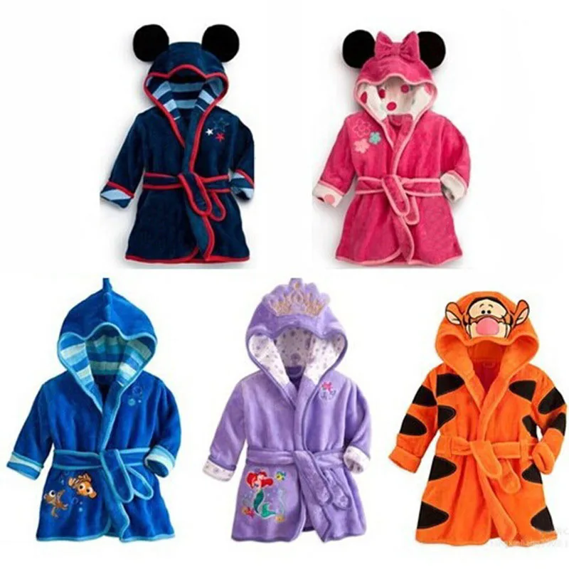 Cartoon Children's Bathrobes Kids Robe Flannel Child Boys Girls Robes Lovely Animal Hooded Bath Robes Long Sleeve Baby Bathrobe
Cartoon Children's Bathrobes Kids Robe Flannel Child Boys Girls Robes Lovely Animal Hooded Bath Robes Long Sleeve Baby Bathrobe
