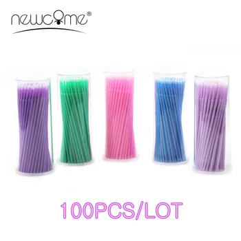 100pcs/lot Disposable Micro Durable Brush Eyelash Extension Individual Applicators Mascara Brush for Women Makeup Tool
100pcs/lot Disposable Micro Durable Brush Eyelash Extension Individual Applicators Mascara Brush for Women Makeup Tool