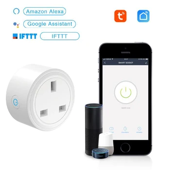 16A Smart UK GB Plug Wifi Smart Socket Power Monitor Voice Remote Control Home Automation Plug Work with Google Home Alexa IFTTT
16A Smart UK GB Plug Wifi Smart Socket Power Monitor Voice Remote Control Home Automation Plug Work with Google Home Alexa IFTTT
