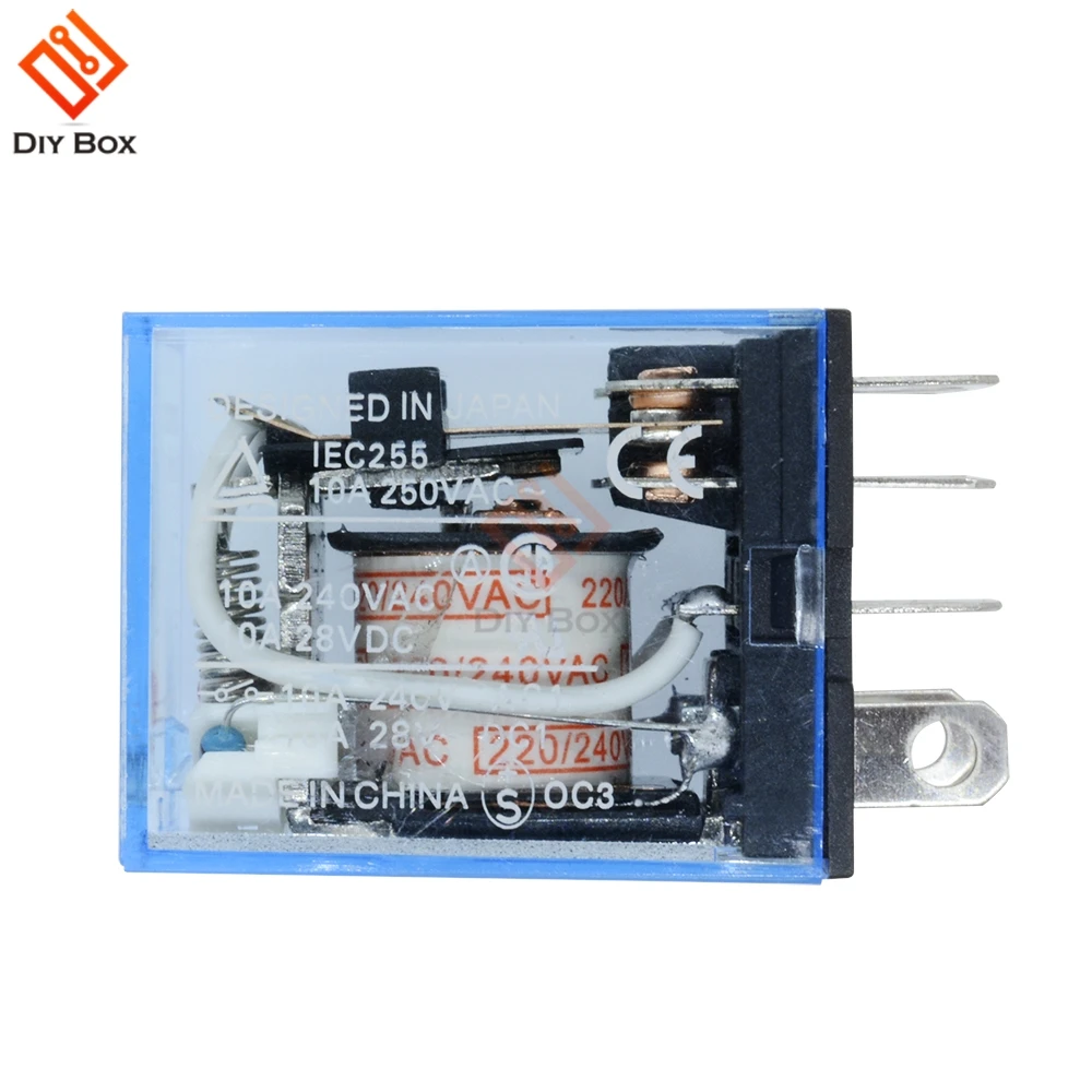 LY2NJ AC 200V//220V 10A 240VAC 28VDC 8-PIN Power Relay Coil
