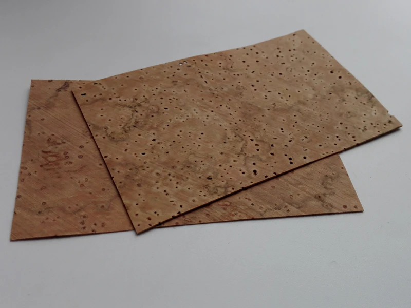 Description Picture 3 of item(10 Pieces/Lot) 60mm*100mm Clarinet Flute Saxophone Natural Cork Sheet