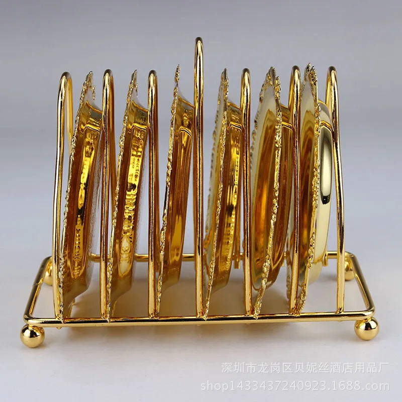 Series 6 Piece Roller Coaster Creative Drink Coaster Decorative Frame Non-Slip Metal Coaster Desktop Display With Pole
Series 6 Piece Roller Coaster Creative Drink Coaster Decorative Frame Non-Slip Metal Coaster Desktop Display With Pole
