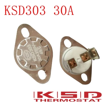 5pcs/lot KSD301/KSD303 125C 125 Degree Celsius 30A250V N.C. Normal Closed Ceramics Switch Thermostat Temperature control switch
5pcs/lot KSD301/KSD303 125C 125 Degree Celsius 30A250V N.C. Normal Closed Ceramics Switch Thermostat Temperature control switch
