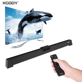 Xgody Soundbar TV Home Theat S-XS02 40W Wireless Bluetooth Speaker Support Bluetooth Playback Optical Coaxial AUX Input SoundBar
Xgody Soundbar TV Home Theat S-XS02 40W Wireless Bluetooth Speaker Support Bluetooth Playback Optical Coaxial AUX Input SoundBar