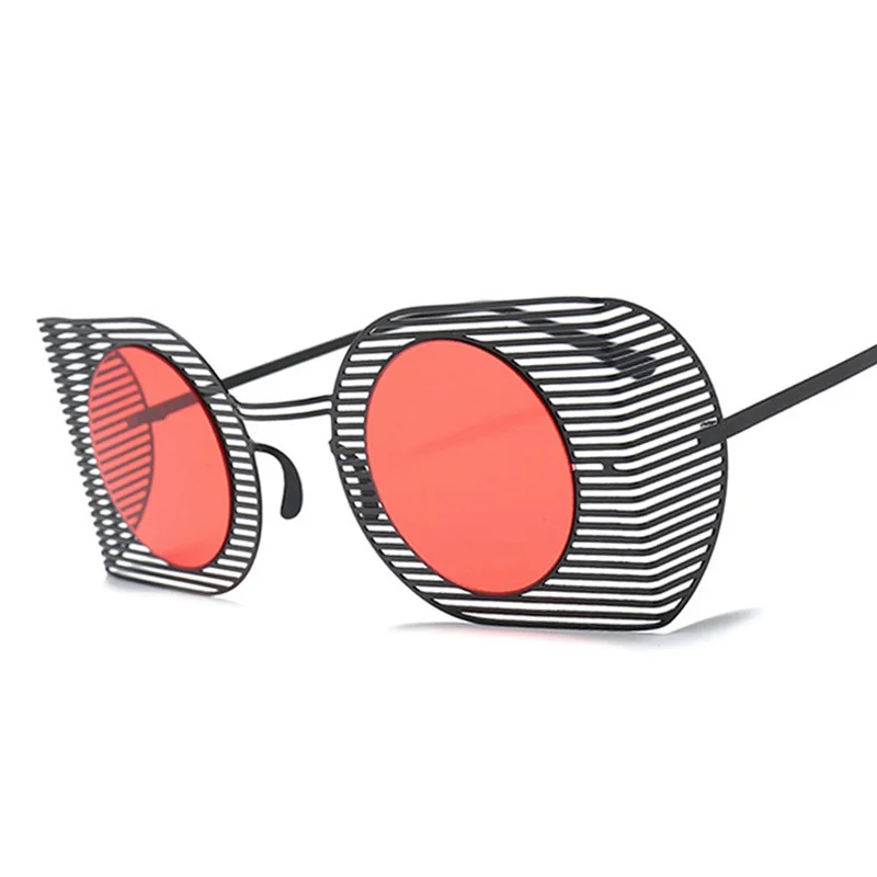 SHAUNA Ultralight Punk Style Women Goggle Sunglasses Fashion Hollow Out Frame Men Round Red Tinted Lens Glasses UV400
SHAUNA Ultralight Punk Style Women Goggle Sunglasses Fashion Hollow Out Frame Men Round Red Tinted Lens Glasses UV400