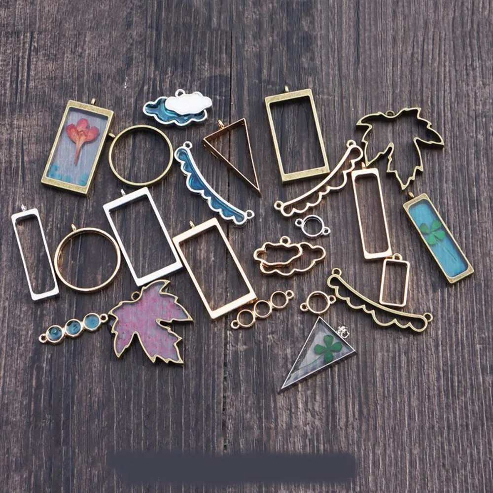 10pcs Necklace Pendant Blank Bezel Tray Round Triangle Rectangle Metal Frame Charm Silver Gold Bronze Pendant DIY
10pcs Necklace Pendant Blank Bezel Tray Round Triangle Rectangle Metal Frame Charm Silver Gold Bronze Pendant DIY