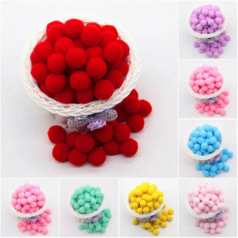 Mini Pompom 20mm Crafts DIY Pompoms for Kids Toy Garment Home Wedding Decorations Pompones Sewing on Cloth Accessories 20g
Mini Pompom 20mm Crafts DIY Pompoms for Kids Toy Garment Home Wedding Decorations Pompones Sewing on Cloth Accessories 20g