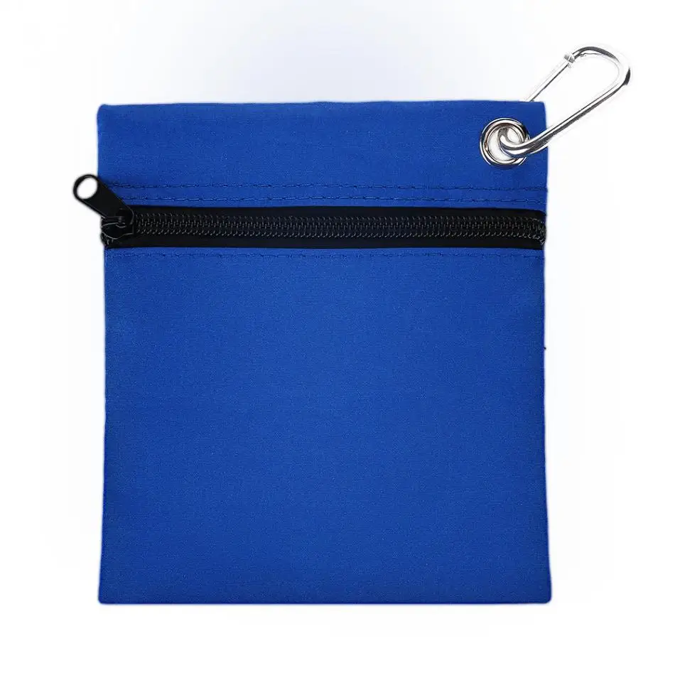 Zippered Golf Tee Ball Bag 16*14cm Nylon Storage Bag Holder with Carabiner Golfing Accessories
Zippered Golf Tee Ball Bag 16*14cm Nylon Storage Bag Holder with Carabiner Golfing Accessories