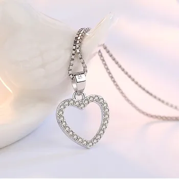 XIYANIKE 925 Sterling Silver 5 Model Star Heart Square Circle Triangle Crystal Zircon Pendant Necklace For Women Gift Trendy
XIYANIKE 925 Sterling Silver 5 Model Star Heart Square Circle Triangle Crystal Zircon Pendant Necklace For Women Gift Trendy