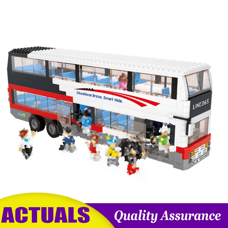 City Building Block School Bus Sightseeing Compatible legoed Bus Double Decker Bus Model Brick Assembly Toy Eductional Toy
City Building Block School Bus Sightseeing Compatible legoed Bus Double Decker Bus Model Brick Assembly Toy Eductional Toy