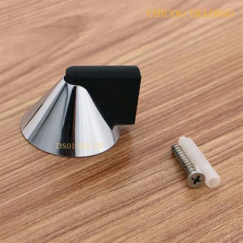 White Chrome Door Stopper Zinc Alloy Conical Powerful Floor-mounted Door Holder Catch Rubber Door Stop ,Door Holder
White Chrome Door Stopper Zinc Alloy Conical Powerful Floor-mounted Door Holder Catch Rubber Door Stop ,Door Holder