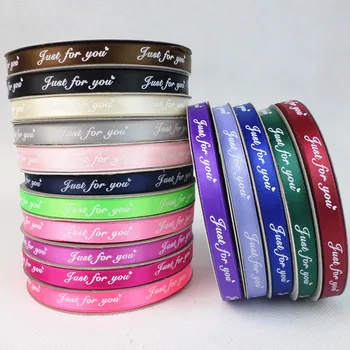 45meter/lot 10mm 1cm "Just for you" ribbons series printed for DIY gift packing webbing Flowers packaging Wedding decoration
45meter/lot 10mm 1cm "Just for you" ribbons series printed for DIY gift packing webbing Flowers packaging Wedding decoration