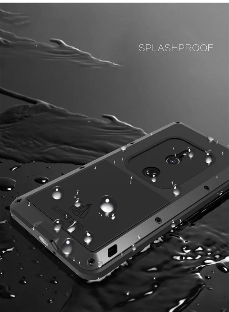 Love Mei Waterproof Case For Sony Xperia XZ2 (6)