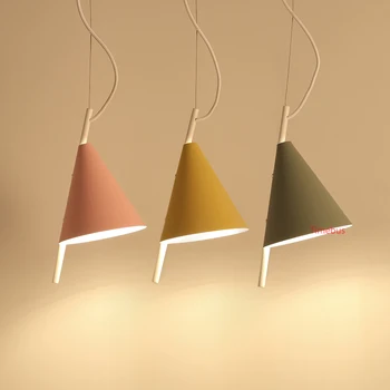 Nordic Post-modern Pendant Light Simple Bar Hanging Hall Light Creative Restaurant Light Single Head Color Bedside Pendant Lamps
Nordic Post-modern Pendant Light Simple Bar Hanging Hall Light Creative Restaurant Light Single Head Color Bedside Pendant Lamps