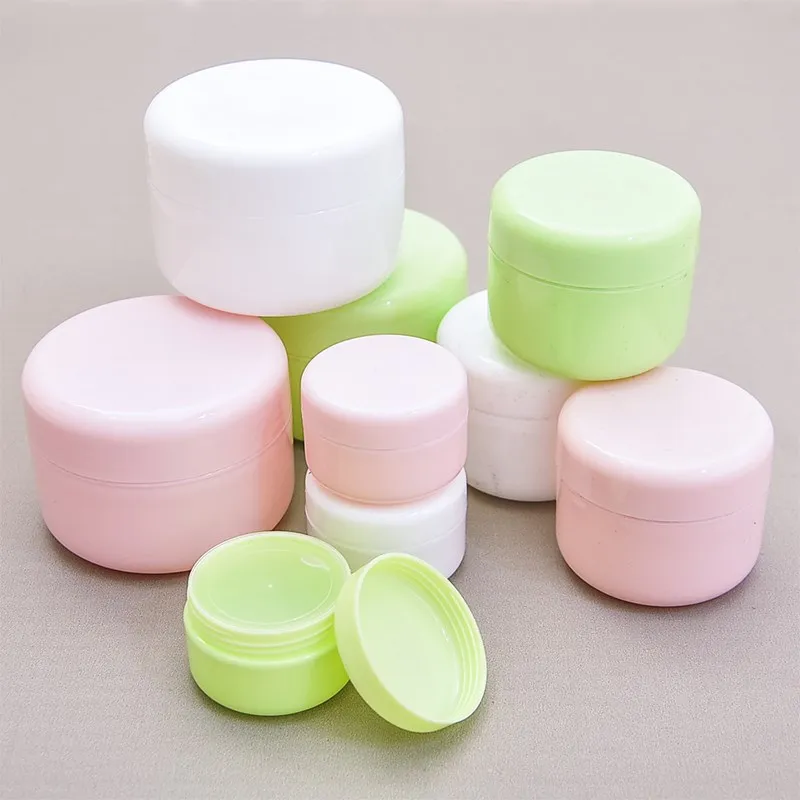 1PC 20/50/100g Makeup Storage Box Travel Cosmetic Face Cream Plastic Empty Loose Powder Jar Refillable Bottles Makeup Container
1PC 20/50/100g Makeup Storage Box Travel Cosmetic Face Cream Plastic Empty Loose Powder Jar Refillable Bottles Makeup Container