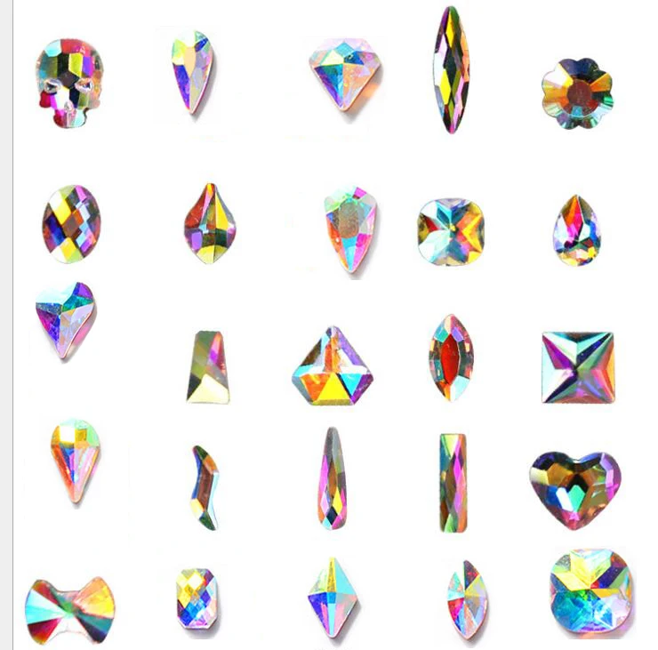 Jewelry Flatback Non Hotfix Strass Nail Art Rhinestones Glass Stones 3D Nail Jewelry Decorations 50pcs (Crystal --AB Long 3x9mm)
Jewelry Flatback Non Hotfix Strass Nail Art Rhinestones Glass Stones 3D Nail Jewelry Decorations 50pcs (Crystal --AB Long 3x9mm)