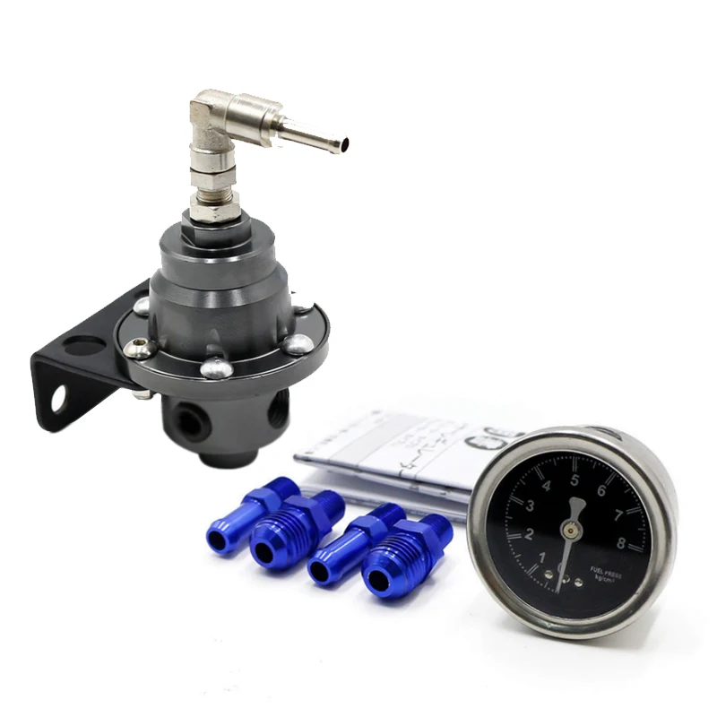 Sport New Fuel Pressure Regulator Adjustable Pressure Gauge Meter 0 Psi To 160 Max
Sport New Fuel Pressure Regulator Adjustable Pressure Gauge Meter 0 Psi To 160 Max