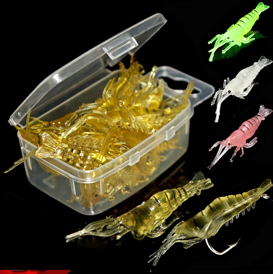 Shrimp artificial bait lure bionic luminous shrimp weest fish blackfish lure fishing soft lure
Shrimp artificial bait lure bionic luminous shrimp weest fish blackfish lure fishing soft lure
