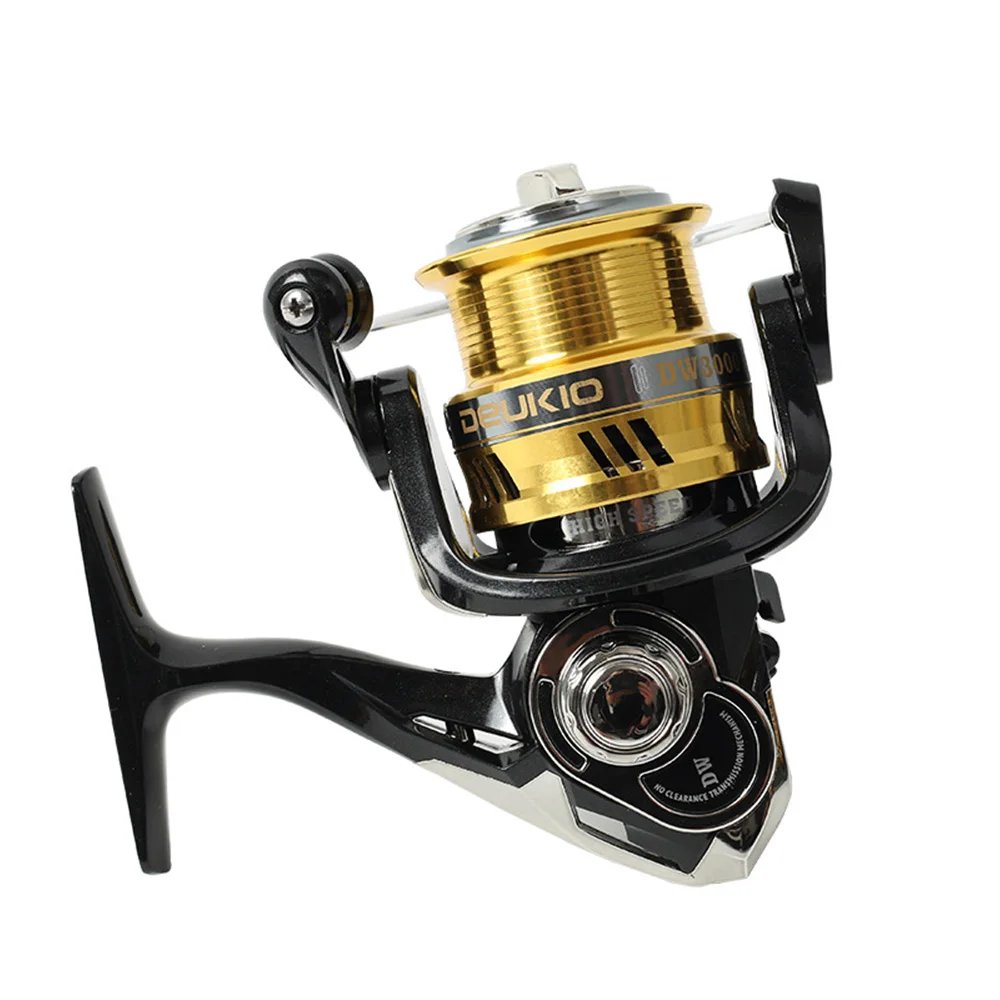 Fishing Reel High Speed Spinning Reel Full Metal 2000/3000 Series 6bb CNC Sea Saltwater Pre-Loading Wheel Light Weight Carp Reel
Fishing Reel High Speed Spinning Reel Full Metal 2000/3000 Series 6bb CNC Sea Saltwater Pre-Loading Wheel Light Weight Carp Reel