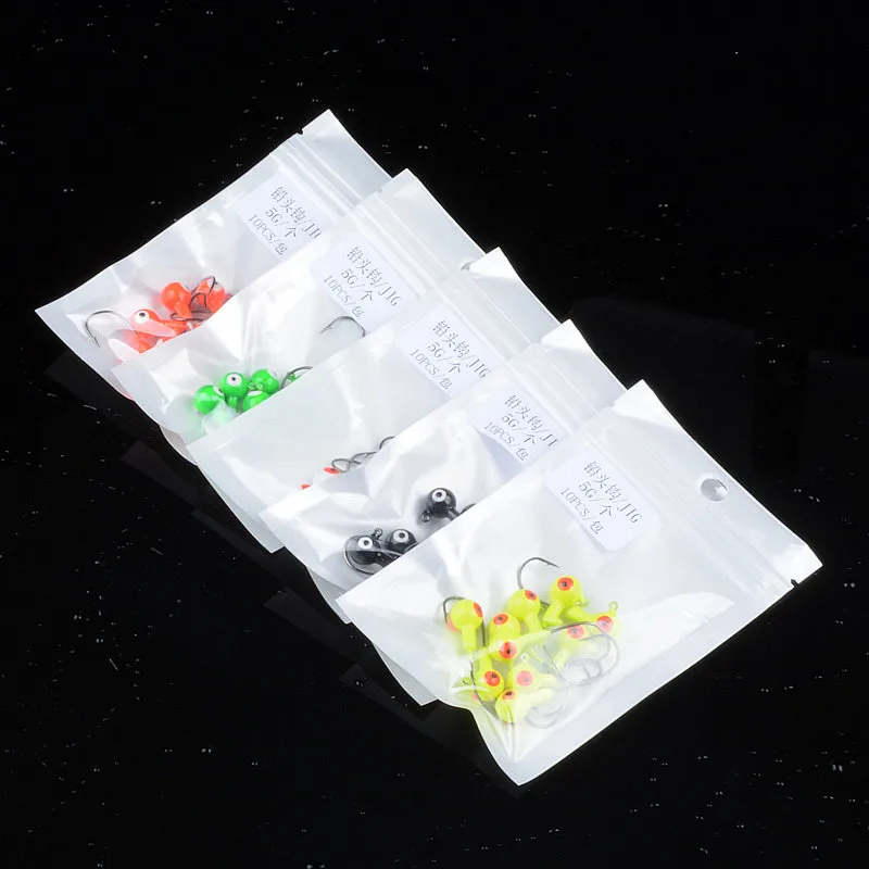 10pcs/lot Fishing Lure Jigs Fishhooks Metal Alloy Bait 3.5g 5g 7g 10g For Soft Lures Fishing Jig Head Hooks
10pcs/lot Fishing Lure Jigs Fishhooks Metal Alloy Bait 3.5g 5g 7g 10g For Soft Lures Fishing Jig Head Hooks