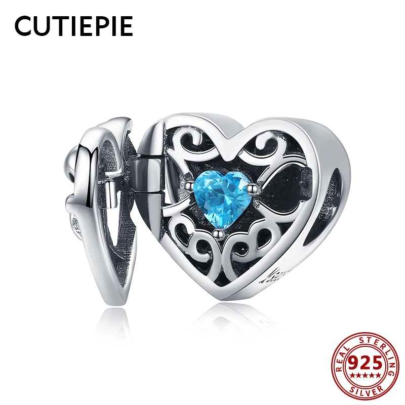 CUTIEPIE 100% Real 925 Sterling Silver Bow-knot Cover Heart Shape Beads Charms for Women DIY Bracelets Necklace Silver Jewelry
CUTIEPIE 100% Real 925 Sterling Silver Bow-knot Cover Heart Shape Beads Charms for Women DIY Bracelets Necklace Silver Jewelry