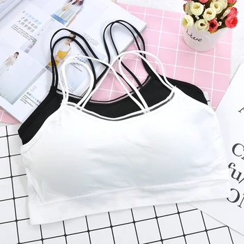 Gym Bra Women Fitness Running Jogging Underwear Padded Crop Tops Gym Underwear Black White Solid Yoga Top Female Sports Bra
Gym Bra Women Fitness Running Jogging Underwear Padded Crop Tops Gym Underwear Black White Solid Yoga Top Female Sports Bra