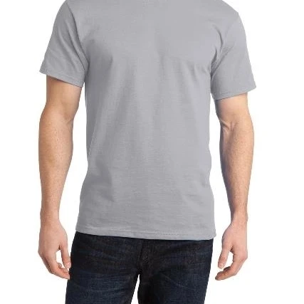 Port & Company PC150 Mens Ring Spun Cotton Tees Silver - 3XL (1)