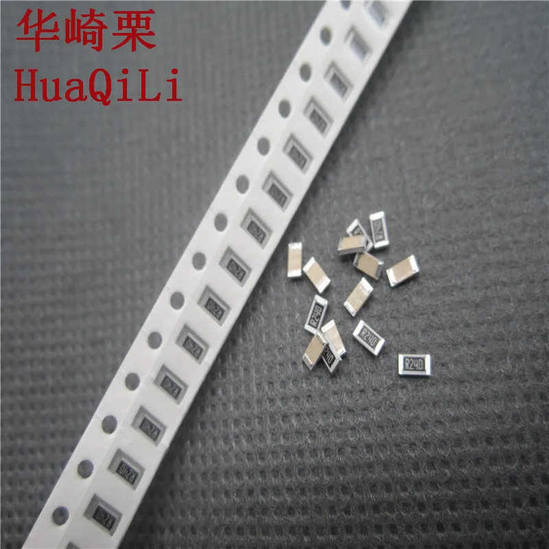 200PCS 1206 SMD resistor 0.24R 240mR R240 1% 1/4W new original free shipping
200PCS 1206 SMD resistor 0.24R 240mR R240 1% 1/4W new original free shipping