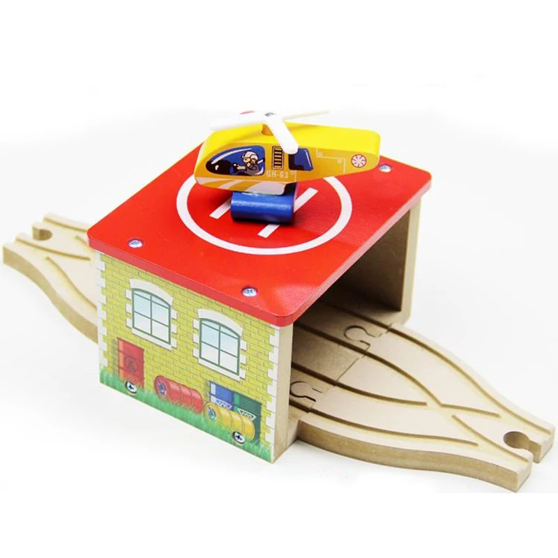 P050 Hot Wooden houses + helicopter apron train combination package compatible wooden train tracks train the necessary scenes
P050 Hot Wooden houses + helicopter apron train combination package compatible wooden train tracks train the necessary scenes