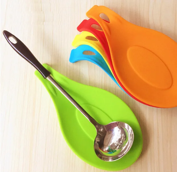 Colorful 1Pc Silicone Spoon Insulation Mat Placemat Drink Glass Coaster Tray Free shipping -46
Colorful 1Pc Silicone Spoon Insulation Mat Placemat Drink Glass Coaster Tray Free shipping -46