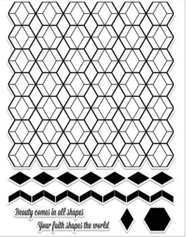 lattice Transparent Clear Silicone Stamp/Seal for DIY scrapbooking/photo album Decorative clear stamp A1149
lattice Transparent Clear Silicone Stamp/Seal for DIY scrapbooking/photo album Decorative clear stamp A1149