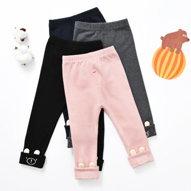 2019 new girl's spring and fall cartoon printed bear leggings baby wearing cotton pants open-crotch pants fashion F0423wy02
2019 new girl's spring and fall cartoon printed bear leggings baby wearing cotton pants open-crotch pants fashion F0423wy02