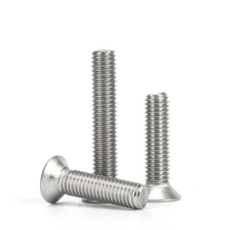100PCS/LOT 304 stainless steel flat machine screw Flat head Phillips screw countersunk head screw M3-50
100PCS/LOT 304 stainless steel flat machine screw Flat head Phillips screw countersunk head screw M3-50