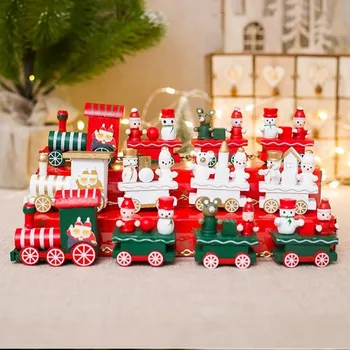 Christmas Decoration For Home Little Train Popular Wooden Train Decor Christmas Valentine's Day Gift New Year Supplies
Christmas Decoration For Home Little Train Popular Wooden Train Decor Christmas Valentine's Day Gift New Year Supplies