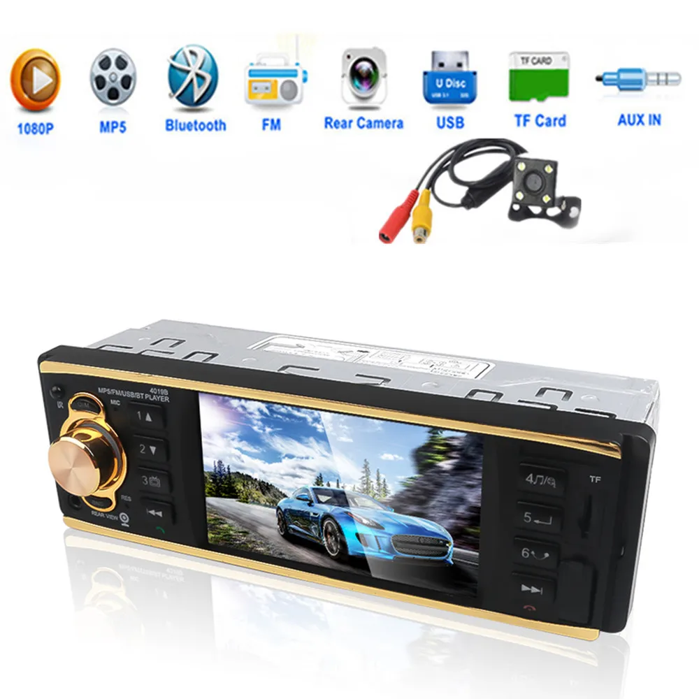2 Remote Control 4.1 inch 1 One Din Car Radio Audio Stereo AUX IN TF USB FM Radio Bluetooth Autoradio Rearview Camera Android
2 Remote Control 4.1 inch 1 One Din Car Radio Audio Stereo AUX IN TF USB FM Radio Bluetooth Autoradio Rearview Camera Android