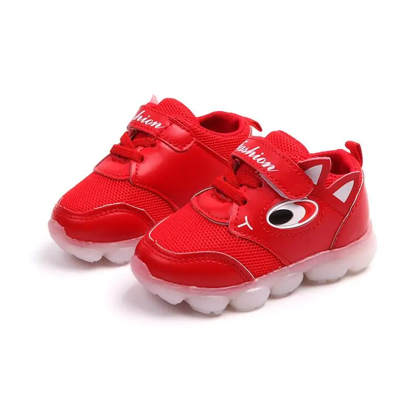 lighted luminous kids shoes for girls boys mesh glowing children baby sneakers sports running LED lighted kids shoes
lighted luminous kids shoes for girls boys mesh glowing children baby sneakers sports running LED lighted kids shoes