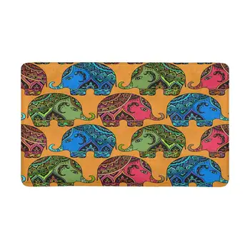 Elephants in Indian Style Doormat Indoor Entrance Rug Floor Mats Shoe Scraper Door Mat Non-Slip Home Decor, Rubber Backing Large
Elephants in Indian Style Doormat Indoor Entrance Rug Floor Mats Shoe Scraper Door Mat Non-Slip Home Decor, Rubber Backing Large