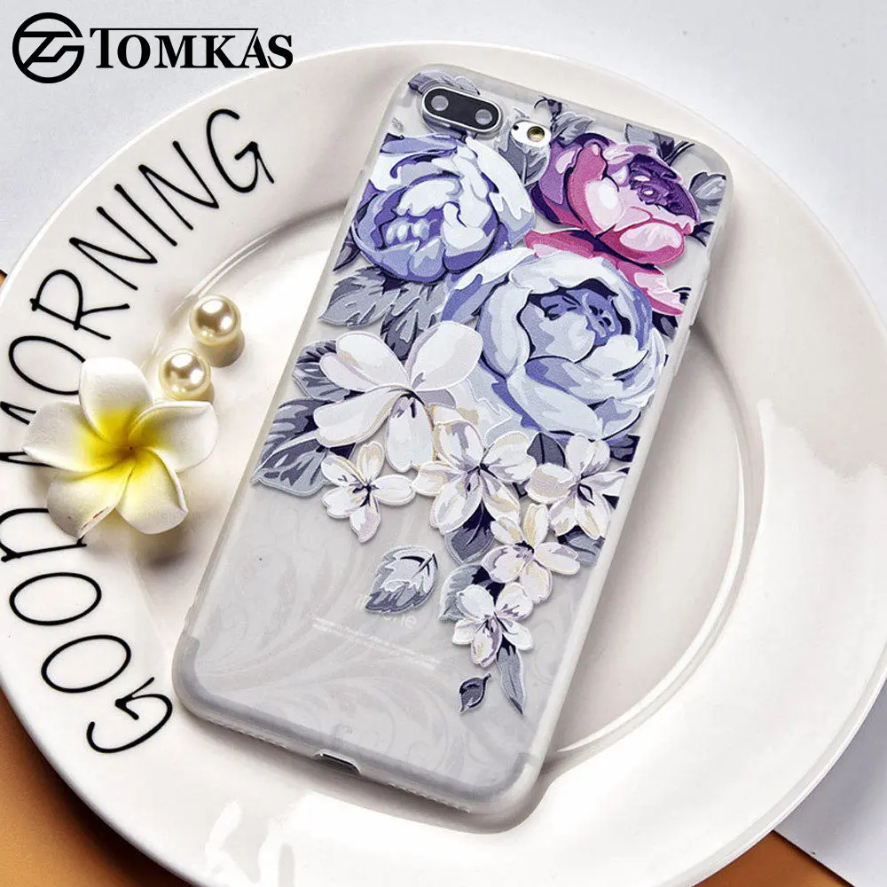TOMKAS Cute Patterned Case For iPhone X 7 8 6 Plus Cases Luxury Silicone 3D Floral Coque 4.7 Inch Case For iPhone 6S 7 8
TOMKAS Cute Patterned Case For iPhone X 7 8 6 Plus Cases Luxury Silicone 3D Floral Coque 4.7 Inch Case For iPhone 6S 7 8