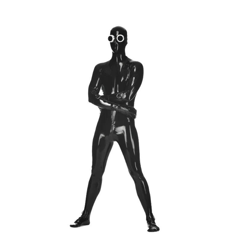 Latex Mask Rubber Men Tight Black All inclusive Set Double Layer Mysterious Suit Size XXS-XXL
Latex Mask Rubber Men Tight Black All inclusive Set Double Layer Mysterious Suit Size XXS-XXL