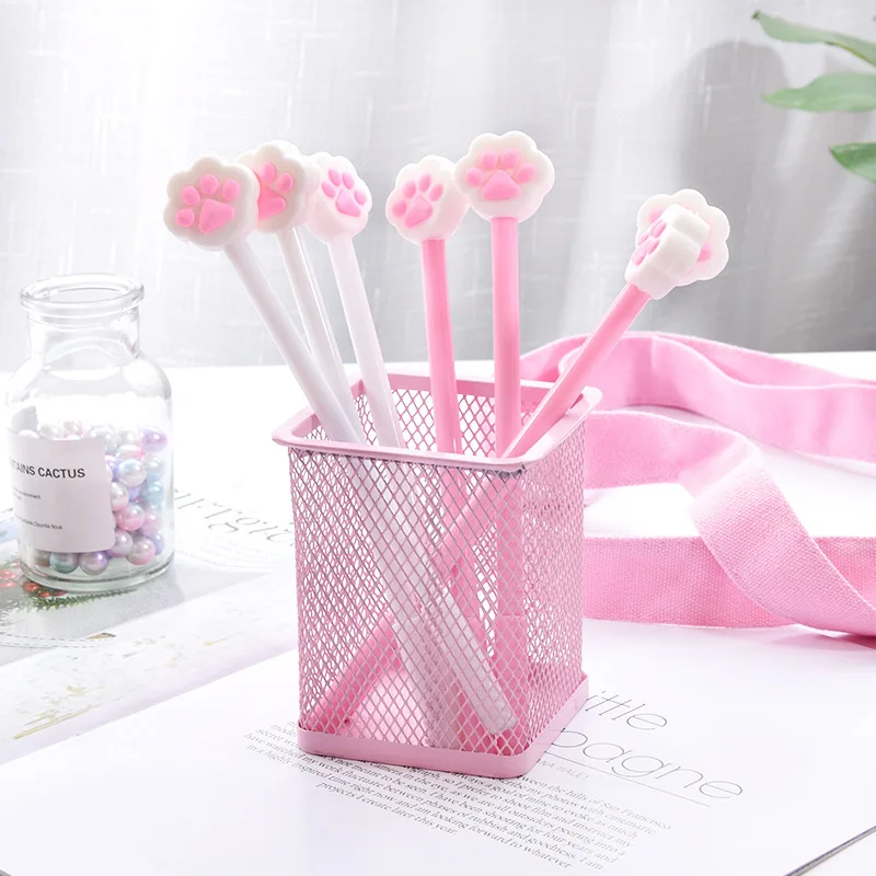 Kawaii Cat Footprint Gel Pens for Writing Cute Black Ink Signature Pen Office School Supplies Student Gift dropshipping
Kawaii Cat Footprint Gel Pens for Writing Cute Black Ink Signature Pen Office School Supplies Student Gift dropshipping