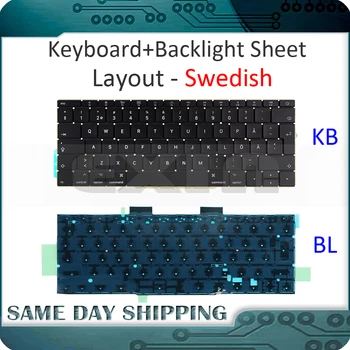 Genuine A1708 Sweden Swedish Keyboard for Apple Macbook Pro 13'' A1708 Keyboard With Blacklight Sweden Standard 2016 2017 Year
Genuine A1708 Sweden Swedish Keyboard for Apple Macbook Pro 13'' A1708 Keyboard With Blacklight Sweden Standard 2016 2017 Year