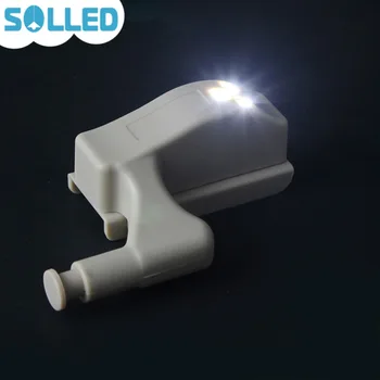 SOLLED 1 Set Grey Cabinet Hinge LED Sensor Lights For Wardrobe Cupboard Home Door Closet
SOLLED 1 Set Grey Cabinet Hinge LED Sensor Lights For Wardrobe Cupboard Home Door Closet